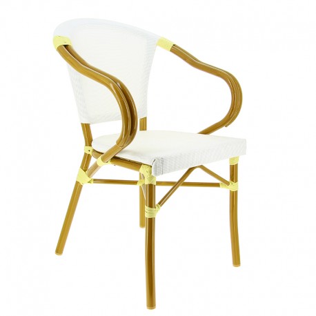 Fauteuil exterieur restaurant Biarritz