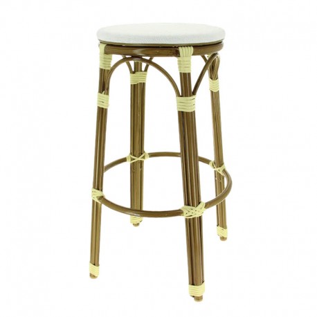 Tabouret exterieur restaurant Biarritz
