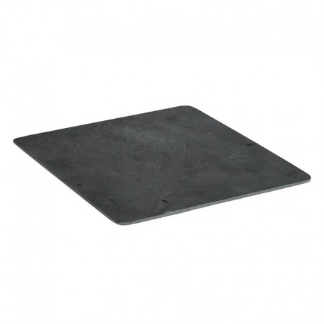 Plateau ardoise Pizarra carré 23x23