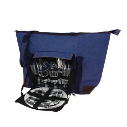 SAC PLAGE JEANS ISOTHERME PERIGORD 4 COUVERTS
