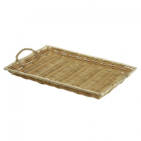 Plateau polypropylène rectangle Plastic 37x22