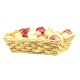 CORBEILLE OVALE OSIER PLEIN CAMPI PM 6KG