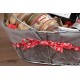 Panier ovale métal Célébration 28x20