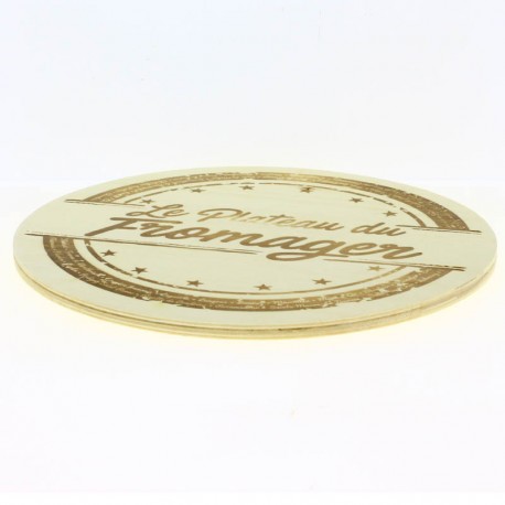 BOSCO FROMAGER PLATEAU ROND Ø 25 CM