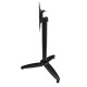 Pieds de table rabattable 3 branches aluminium Ugine