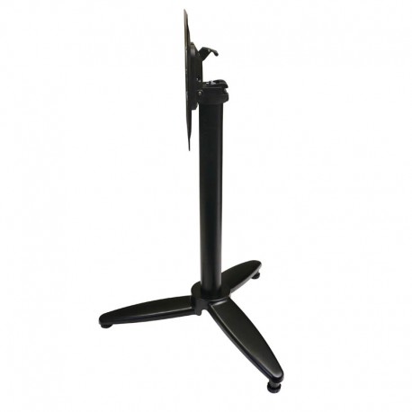 Pieds de table rabattable 3 branches aluminium Ugine