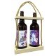 PORTE 2 BOUTEILLES 22X11X4 CM