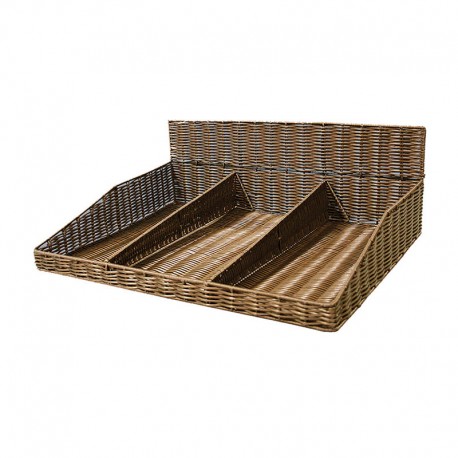 Présentoir polypropylène Tricase 60x23