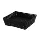 Corbeille polypropylène Squarre 25x25