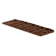 REGLETTE POLYPROPYLENE MARRON 19X1X9