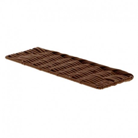 REGLETTE POLYPROPYLENE MARRON 19X1X9
