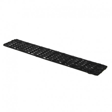 Reglette Polypropylène noire 50X1X10