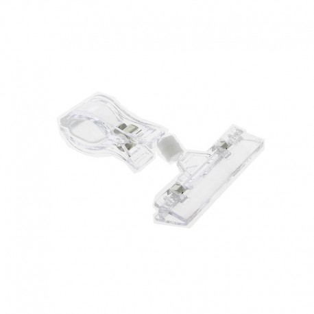 PORTE ETIQUETTE PLASTIQUE TRANSPARENT 8X11