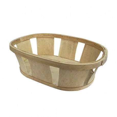 Cageot bois ovale 41x31