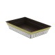 CORBEILLE ZINC SIZAL RECTANGLE PM 28X20X5.5