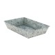 CORBEILLE ZINC GALAXIE RECTANGLE PM 28X20X5.5