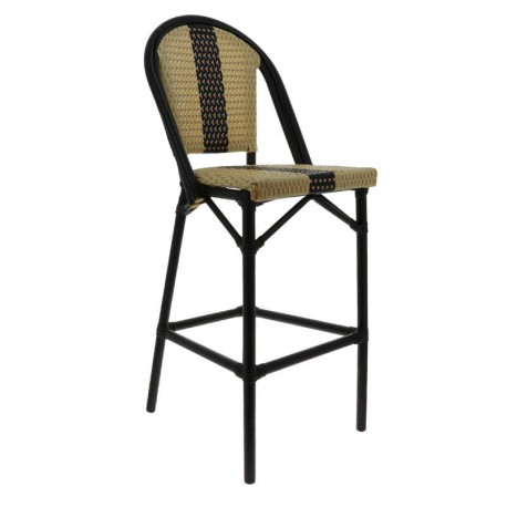 CHAISE DE BAR ALUMINIUM ANDORRE