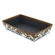CORBEILLE CARTON CHALET RECTANGLE PM