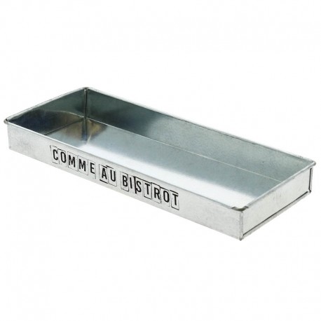 PLATEAU RECTANGLE MÉTALLIC MM