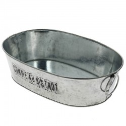 VASQUE OVALE MÉTALIC