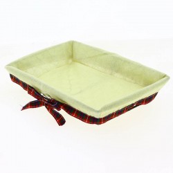 CORBEILLE METAL ECOSSAIS PM