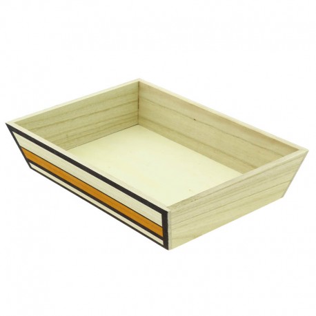 CORBEILLE RECTANGLE BOIS URBAN PM
