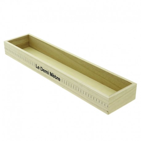 CORBEILLE BOIS LE DEMI METRE