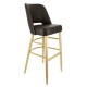 CHAISE DE BAR COLISEE CONFORT HETRE SIMILI CUIR