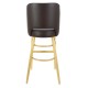 CHAISE DE BAR COLISEE CONFORT HETRE SIMILI CUIR