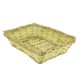 CORBEILLE RECTANGLE OSIER PADANG 35X25X9CM