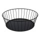 CORBEILLE METAL RONDE AJOUREE STEELY Ø30X10CM