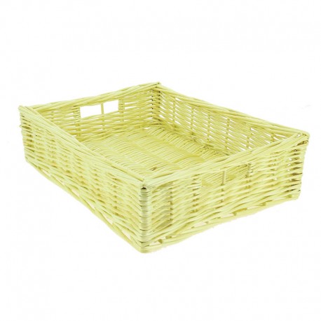 MANNE OSIER RECTANGLE BORDS DROITS 40X30X10CM