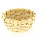 CORBEILLE WOODY RONDE Ø16X7CM