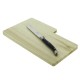 PLANCHE A DECOUPER BOIS AVEC COUTEAU A FROMAGE