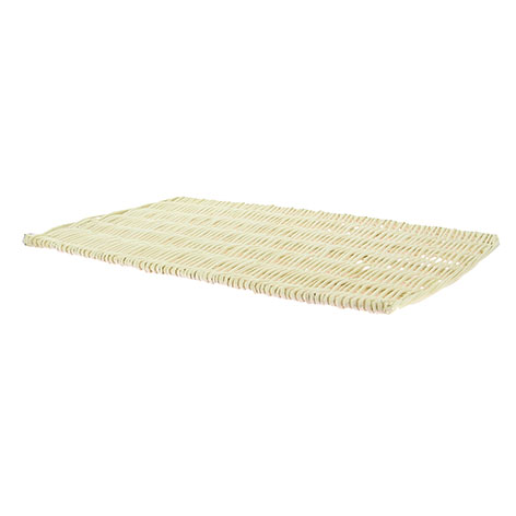 Grille En Osier Plein 60x40 Cm - Support, Décoration Ou Rangement - Naturel Et Robuste - 10