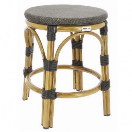 Tabouret bas exterieur restaurant Biarritz