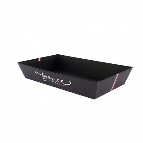 Corbeille carton rectangle Elegance 33x20