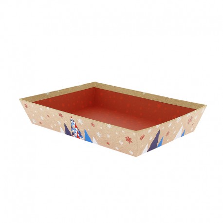 Corbeille carton rectangle Oulanka 26x20