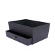 Corbeille carton haute avec tiroir Excellence 29x22