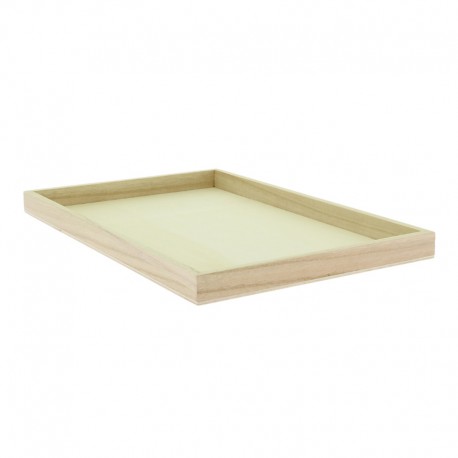 Plateau rectangle bois naturel 30x20