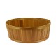 Corbeille ronde bambou Ø40x13