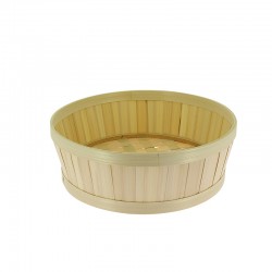 Corbeille bambou ronde Ø32x10