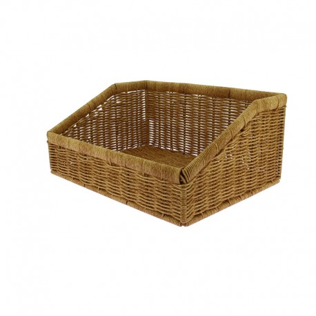 Manne rrectangle évasée polypropylène Rustica 40x30