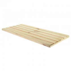Planche Caillebotis pin rectangle épaisseur 2 cm