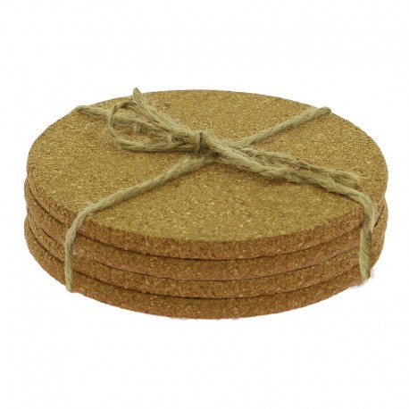 Dessous de verre liège lot de 4