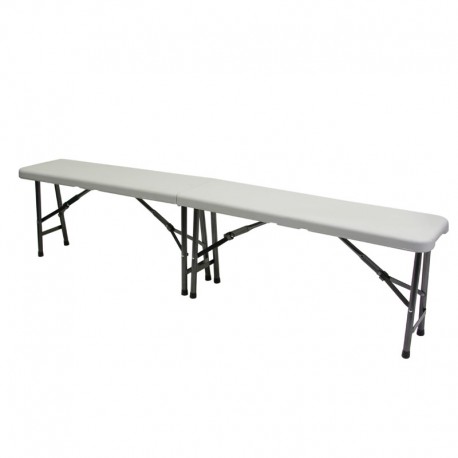 Banc pliant HDPE Nimes 182cm