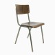 Chaise de restaurant vintage