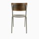 Chaise de restaurant vintage