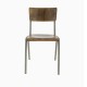 Chaise de restaurant vintage