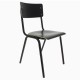 Chaise de restaurant vintage